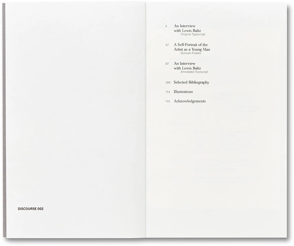 An Interview with Lewis Baltz - Image 3