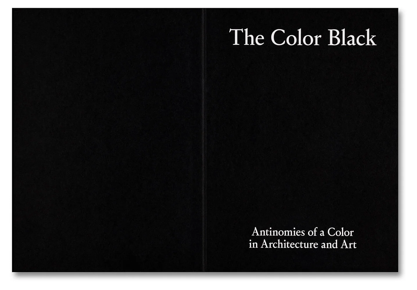The Color Black: Antinomies of a Color in Architecture and Art - Image 2